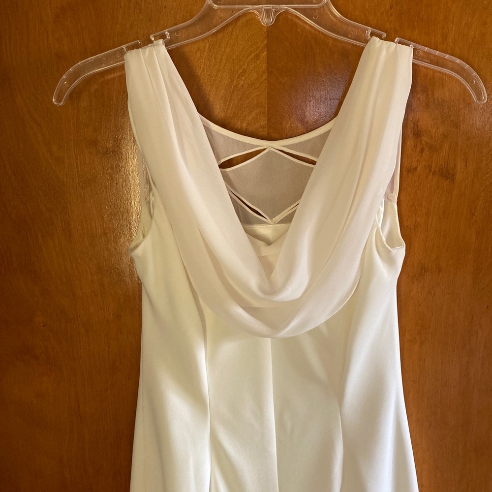 Classic Cream Dress - Picture 2 of 5